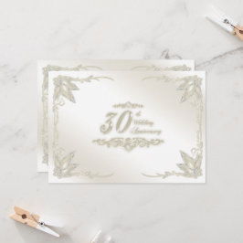 Convite para 30º Aniversário de Casamento