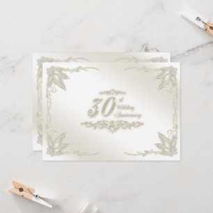 Convite para 30º Aniversário de Casamento
