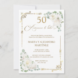Convite Para 50º Aniversário de Casamento