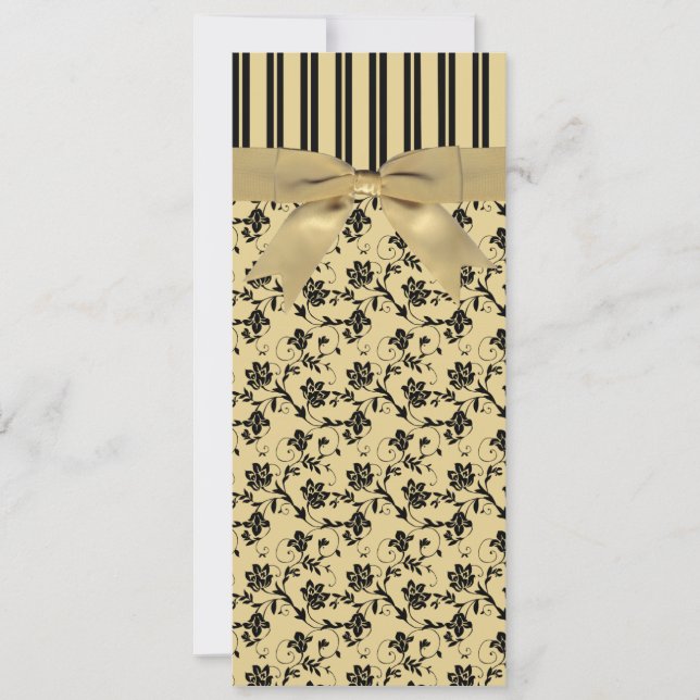 Convite para 50 anos de casamento do RIBBON IMPRES (Frente)