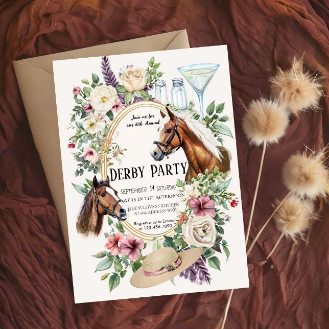 Convite para a 10ª Festa Anual do Derby com Florai (Criador carregado)