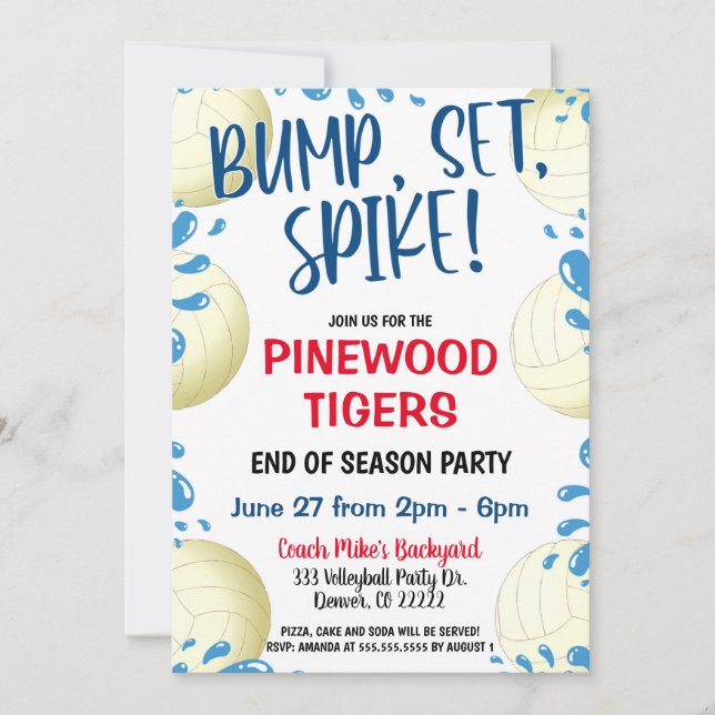 CONVITE PARA A EQUIPE DE VOLEI (Frente)