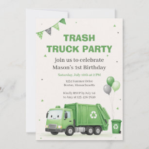 Convite para a Festa de 1º Aniversário do Caminhão
