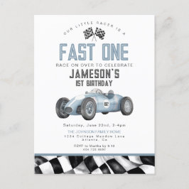 Convite para a Festa de 1º Aniversário do Carro de