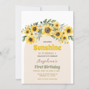 Convite para a Festa de 1º Aniversário do Nosso Pe