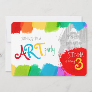 Convite para a festa de aniversário 3