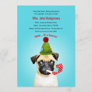 Convite Para a Festa de aniversário surpresa do Corno