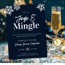 Convite para a Festa de Fim de Ano da Modern Blue 