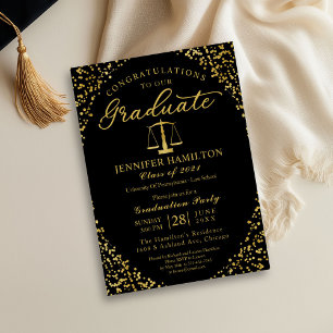 Convite para a Festa de Formatura da Faculdade de