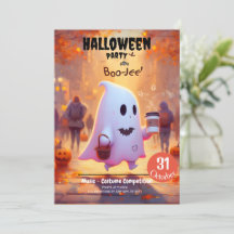 Convite para a Festa de Halloween