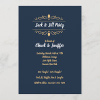 Convite para a Festa de Jack e Jill