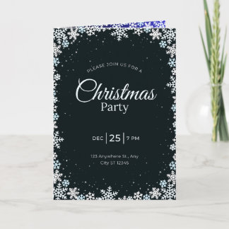 convite para a festa de Natal