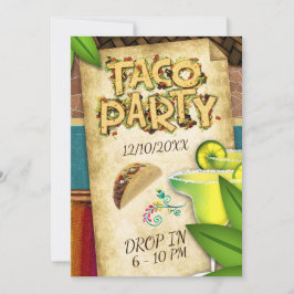 Convite para a Festa de Tacos