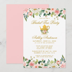 Convite para a festa do chá de Chá de panela Dou