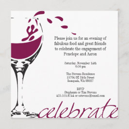 Convite para a Festa do Merlot Espalhado