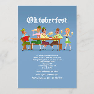 Convite para a Festa do Oktoberfest