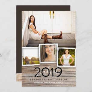 Convite para a graduação da madeira russa no país