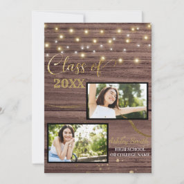 convite para a graduação de vintage