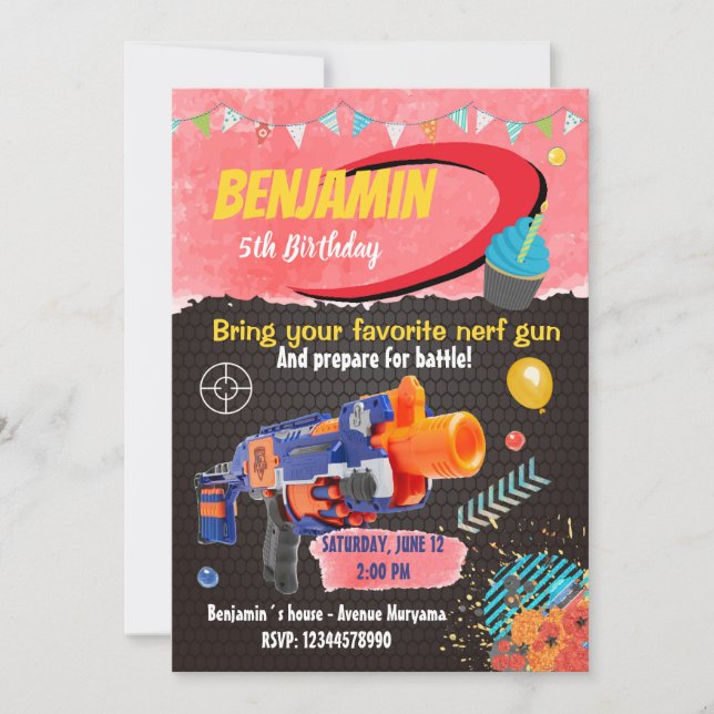 Convite para a Guerra das Armas (Frente)