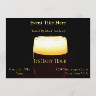 Convite para a Lager em Hora Feliz