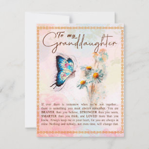 Convite Para a minha neta, dote-me, dote-me o borboleta.