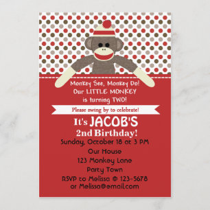 Convite para a Parte de segundo aniversário do So