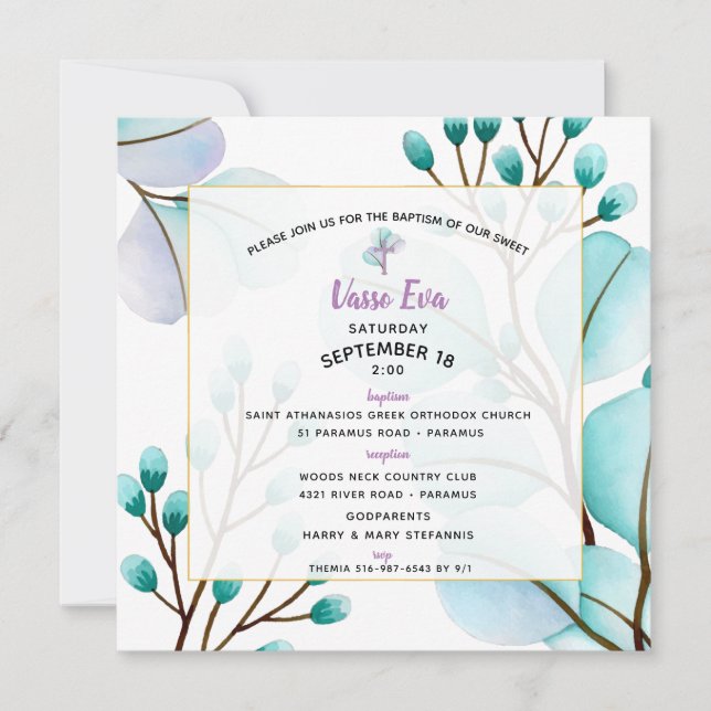 Convite para a Praça Vasso (Frente)