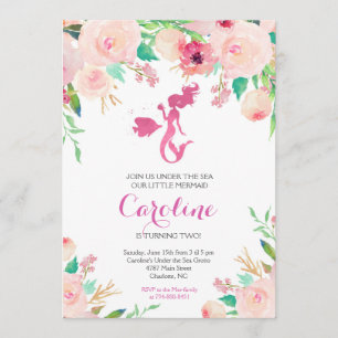 Convite Para A Sereia No Mar