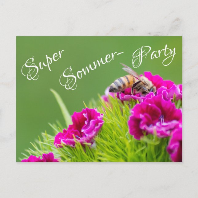 Convite para a sua super festa de verão! (Frente)