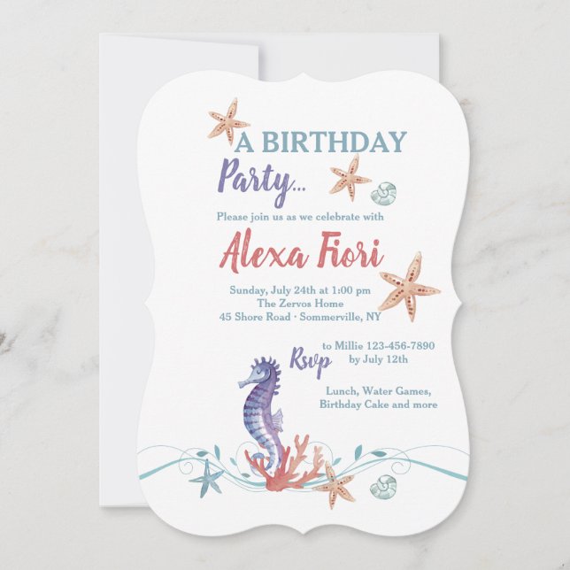 Convite para a vida no mar (Frente)