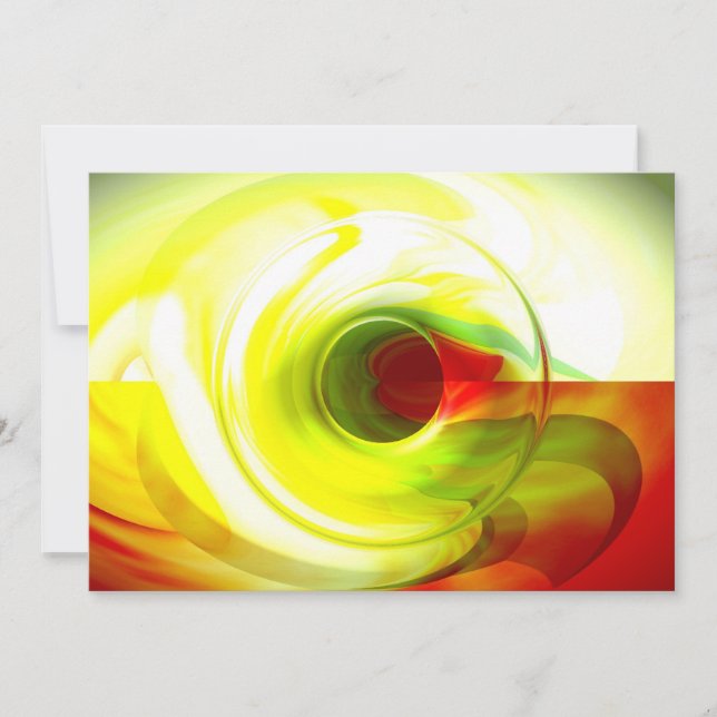 Convite para Abstrato de computador (Frente)