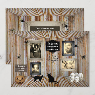 Convite para Adicionar Fotos Câmara de Horrores