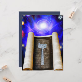 Convite para alfabeto hebraico