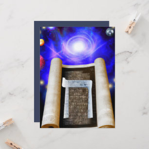 Convite para alfabeto hebraico