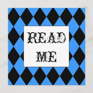 Convite para Alice no Coelho Branco