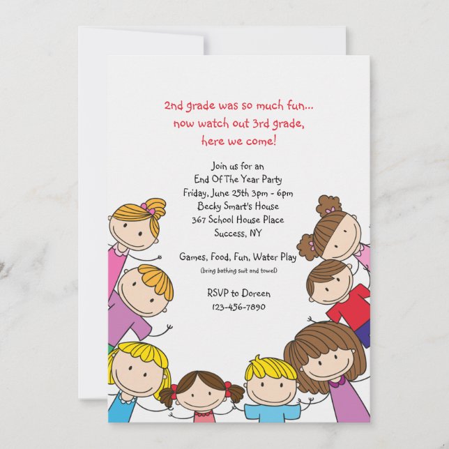 Convite para Amigos (Frente)