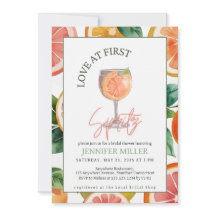 Convite para Amor à Primeira Spritz