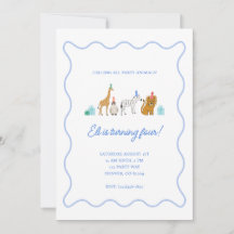 Convite para Animais de Festa