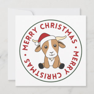 Convite para animais de inverno de Caprinos de Nat