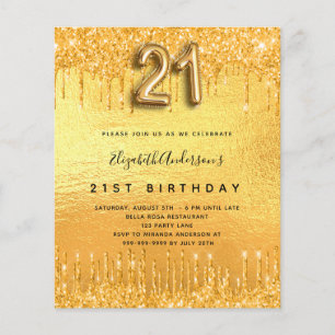 convite para aniversário de 21 anos