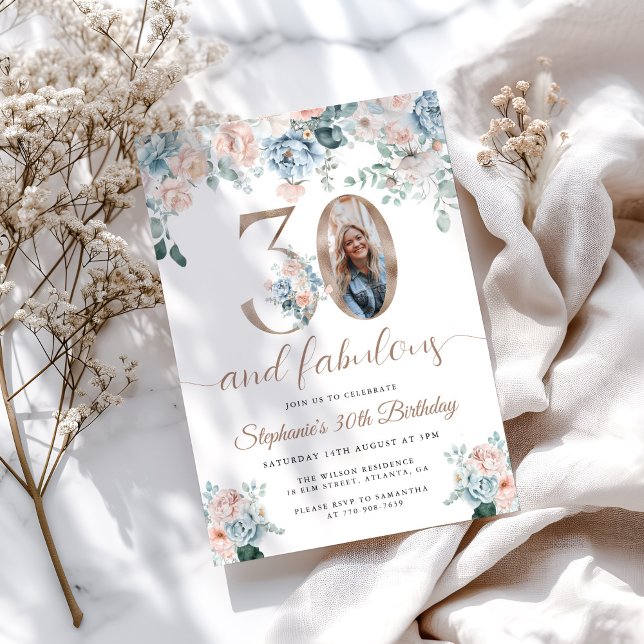 Convite para aniversário de 30 anos de Fotografia  (Criador carregado)