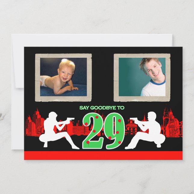 Convite para aniversário de 30 anos do festival Wh (Frente)