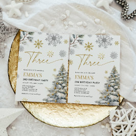 Convite para aniversário de 3 anos, 3 de aniversár