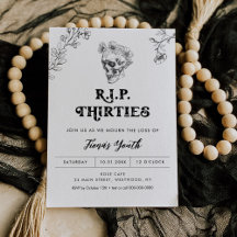 Convite para aniversário de 40 anos do Amor Gótico