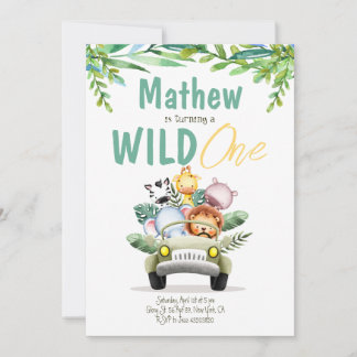 Convite para Aniversário de criança do Partido Saf