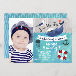 Convite para Aniversário de Crianças Foto de Balei