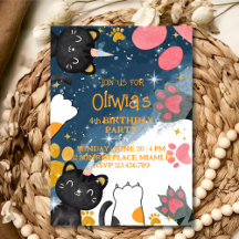 Convite para aniversário de pipoca mágica