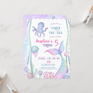 Convite para aniversário de temas náuticos.