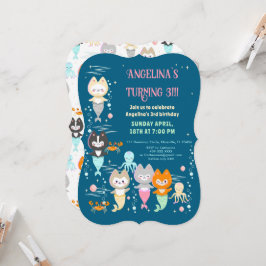 Convite para aniversário de temas náuticos.