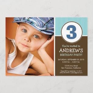 Convite para Aniversário Simples e Doce